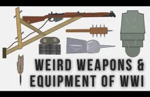 Najdziwniejsze rodzaje broni z czasów I wojny światowej.