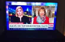 Kobieta pojawia się "na żywo" w CNN i MSNBC w tym samym czasie