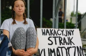 "Boję się o swoją przyszłość" - 13-letnia Inga prowadzi pod Sejmem samotny...