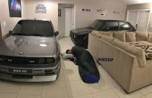 Ukrył swoje auta przed huraganem... w domu