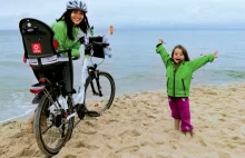 Przejechała z 3-letnią córką wzdłuż Bałtyku. 550 km na rowerze