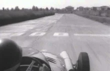 Onboard z Juan Manuel Fangio testującym Maserati F1 w 1957