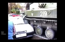 Rosyjska kompilacja wypadków z udziałem czołgów