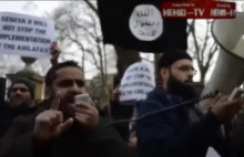 Anglia: Muzułmanie demonstrują w poparciu dla al-Kaidy w Syrii