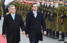 Spotkanie Morawieckiego i Orbana postrzegane jako akt buntu przeciw UE