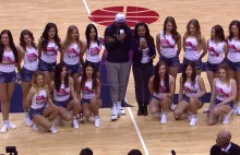 Cheerleaders Gdynia wystąpiły podczas meczu NBA