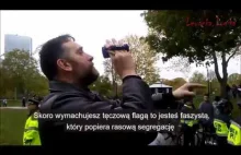 Facet po mistrzowsku trolluje manifestację ANTIFY!