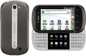 LG - telefon komórkowy z dwoma wyświetlaczami.