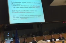 Parlament Europejski: Przerwano wystąpienie ws. katastrofy smoleńskiej.