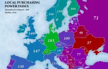 Gdzie zarabia się lepiej, a gdzie gorzej niż w Polsce?