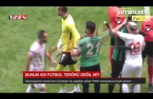 Szok! Turecki piłkarz wniósł na boisko żyletkę i ranił piłkarzy!