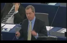Farage kolejny raz masakruje PE i na własne życzenie Jacka Protasiewicza