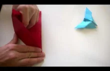 Motyl jak zrobić origami z papieru?