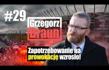 Grzegorz Braun ostrzega przed meczem Polska vs Izrael