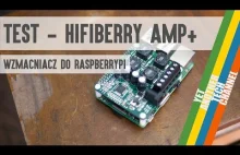 Test wzmacniacza HiFiBerry Amp+ do RaspberryPi