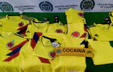 Mundial 2018. Kokaina ukryta w strojach reprezentacji Kolumbii