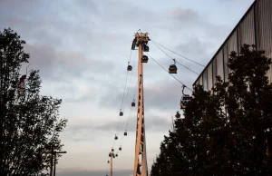 Emirates Air Line – głową w chmurach