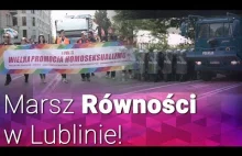 II Marsz Równości w Lublinie, policja i kibole