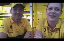 Robert Kubica Facebook live Interview after his Renault test at Hungary...
