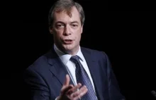 Nigel Farage: nie chcę być w Unii z Polską