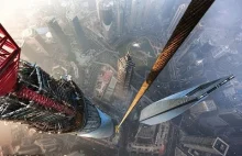 Nielegalna wspinaczka nocą na Shanghai Tower (GoPro 3+) Best Video Ever !!