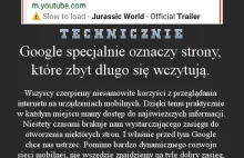 Google specjalnie oznaczy strony, które zbyt długo się wczytują. -...