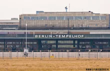 Nieczynne lotnisko Tempelhof w Berlinie - relikt Zimnej Wojny.