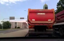 Blokowanie przez ciężarówki
