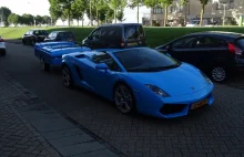 Podpiął przyczepkę do… Lamborghini