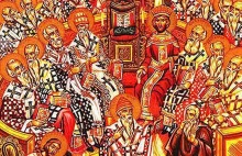 Obraz soboru nicejskiego (325r.) na podstawie Vita Constantini