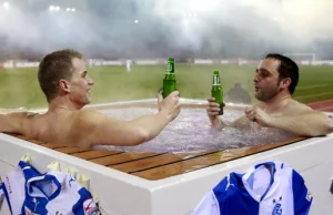 Mecz na stadionie na żywo prosto z jacuzzi?