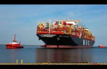 MSC GULSUN -największy kontenerowiec świata w gdańskim porcie.