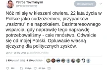 Padł ofiarą polskich nazioli. Dziś twierdzi, że rasizm w Polsce nie istnieje
