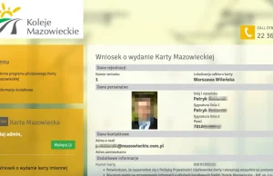 admin/admin dane dostępu do bazy 4000 właścicieli kart Kolei Mazowieckich