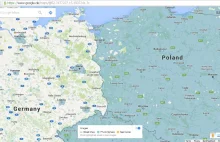 Polska vs Niemcy - Google Street View