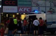 Łomża: 17 obcokrajowców zatrzymanych po bójce pod galerią handlową