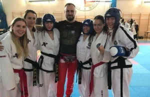 Tomaszowska policjantka potrójną wicemistrzynią Polski w taekwondo