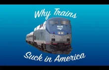 Dlaczego pasażerskie linie kolejowe w USA są do niczego.