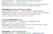 Mój test portali z oprogramowaniem - który z nich dołącza adware?