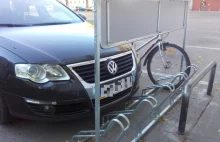Kierowca z Olsztyna nie odróżnia Volkswagena od roweru