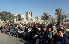 Chrześcijanie i muzułmanie w Aleppo wspólnie oglądali mecz Iran - Syria