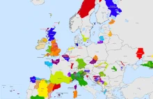 Lista aktywnych ruchów separatystycznych w Europie