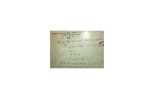 Napisane na ścianie w toalecie na wydziale matematyki [PIC]