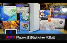 Nowy Windows 98 na nowym komputerze sprzed 20 lat