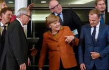 Timmermans i wiecznie pijany Juncker w imieniu Merkel wywiesili biała...