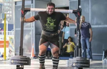 Nowy rekord świata w kategorii strongman: 550 kg przeniesione 10 metrow! (ENG)