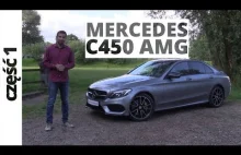 Mercedes-Benz Klasa C 450 AMG 3.0 V6 367 KM, 2016 - test AutoCentrum.pl...