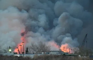 Kanada - ewakuowano 60tys. miasteczko z powodu pożaru lasu.