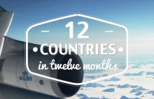 12 miesięcy 12 krajów podróż może i życia ;)