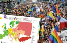 Polska homofobicznym liderem w Unii Europejskiej trzeci rok z rzędu.